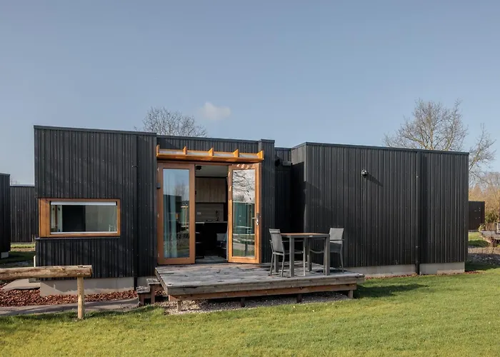 Comfortable Tiny House With Airco, On A Holiday Park Near The Grevelingenmeer